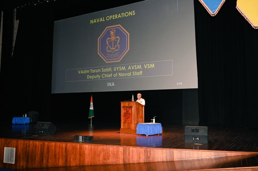 Officers Giving Lecture