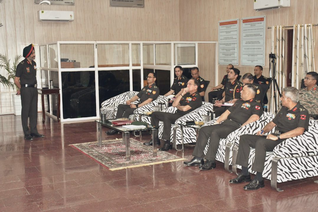 Officers Interacting