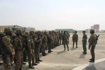 Officers Interacting