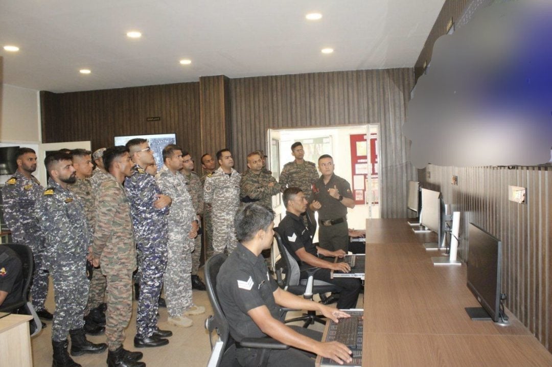 Officers Reviewing 8