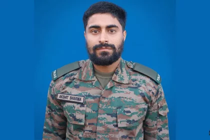 Sepoy Akshit Sharma of 9 Punjab Makes Supreme Sacrifice During Training Exercise in J&K