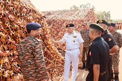 Surg VAdm Vivek Hande Reviewing