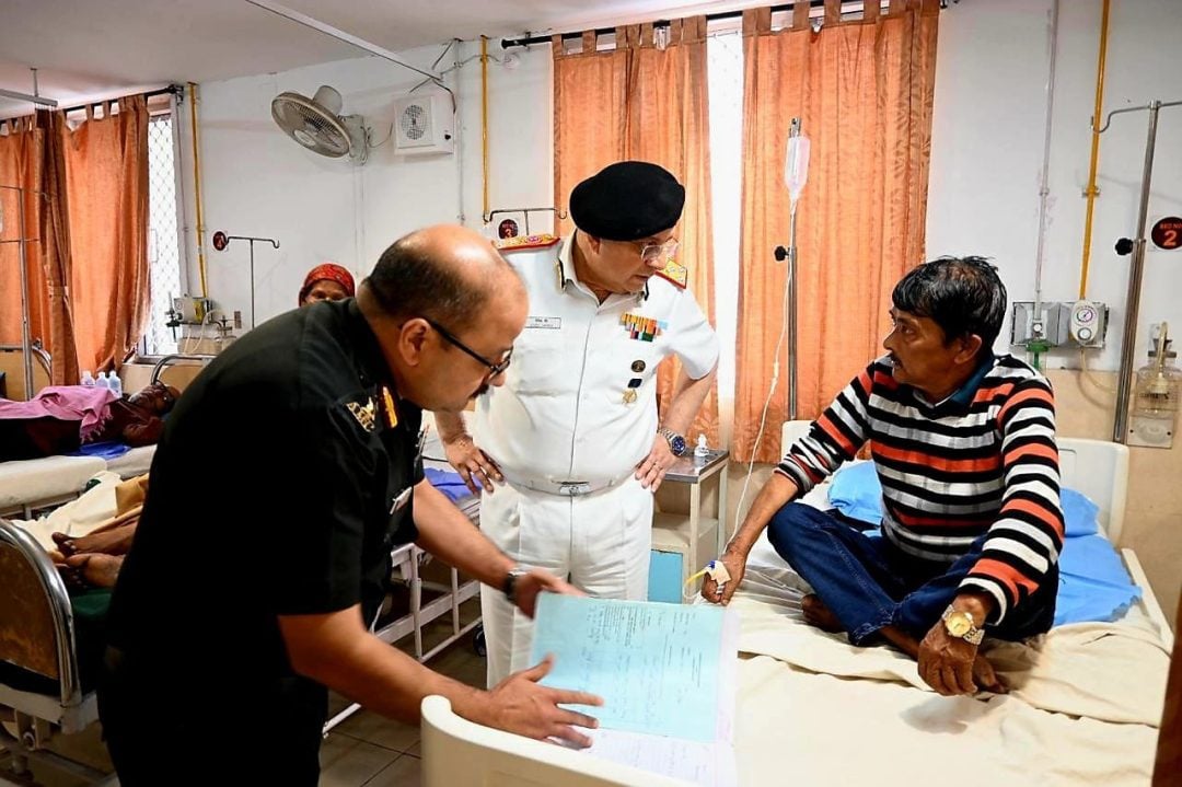 Surg Vice Adm Vivek Hande Talking