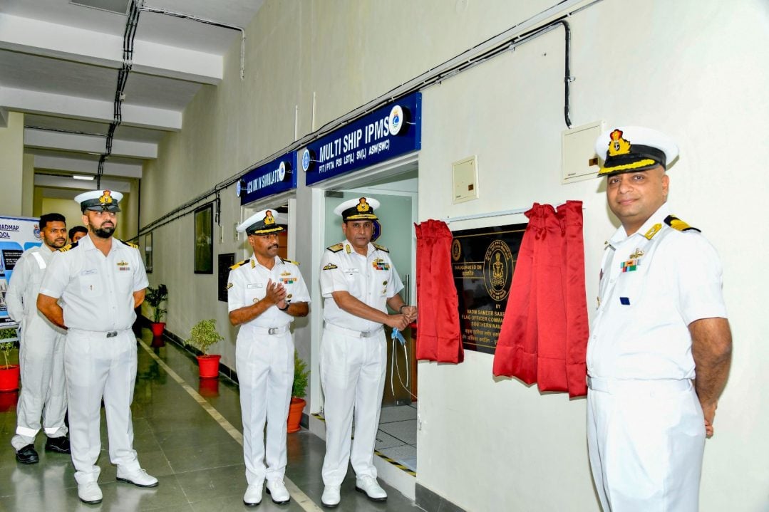 Vice Admiral Saxena Inaugrating IPMS