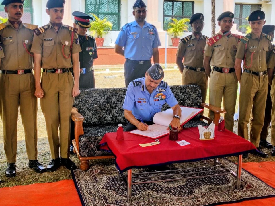 Air Marshal B Manikantan Signing