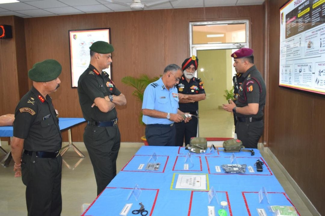 Air Marshal Sandeep Thareja Reviewing 1