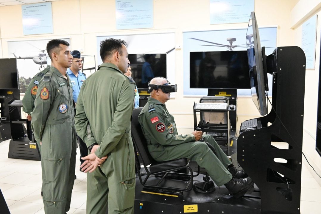 Air Marshal Shrinivas Reviewing 1