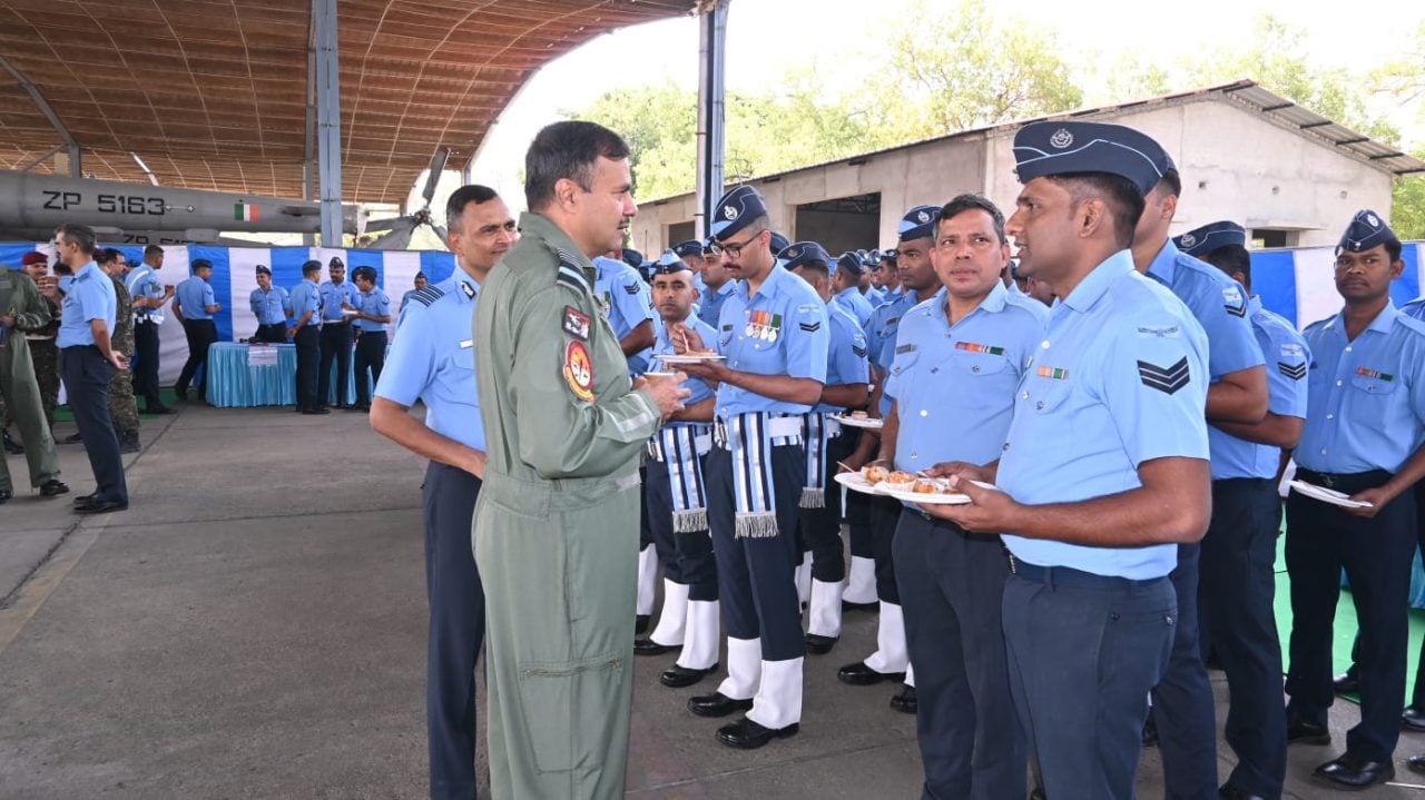 Air Mshl B Manikantan Talking