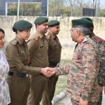 Brig Arun Bhardwaj Shaking Hands