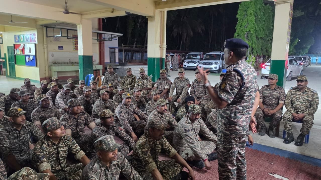 CRPF DG GP Singh IPS Talking 1