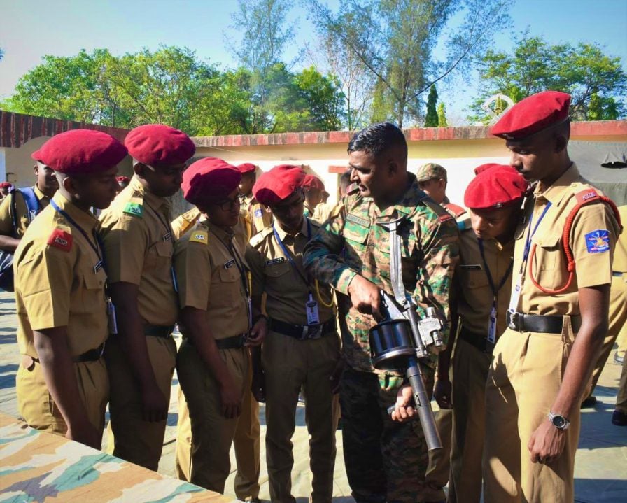 Cadets Getting Instructions