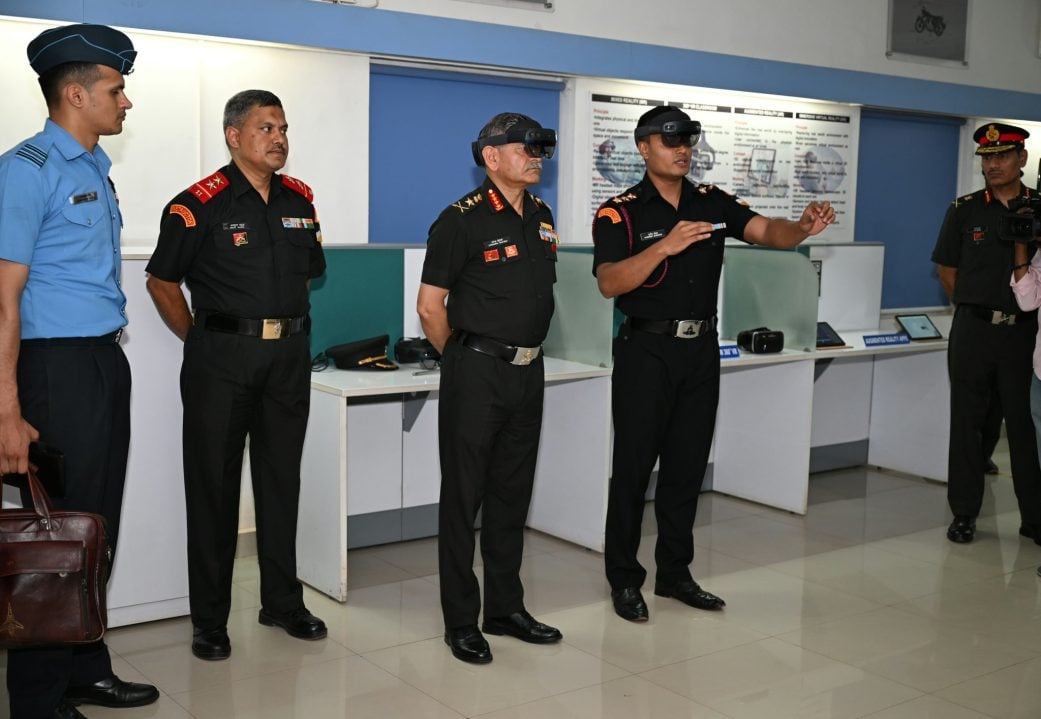 Gen Dwivedi Reviewing VR