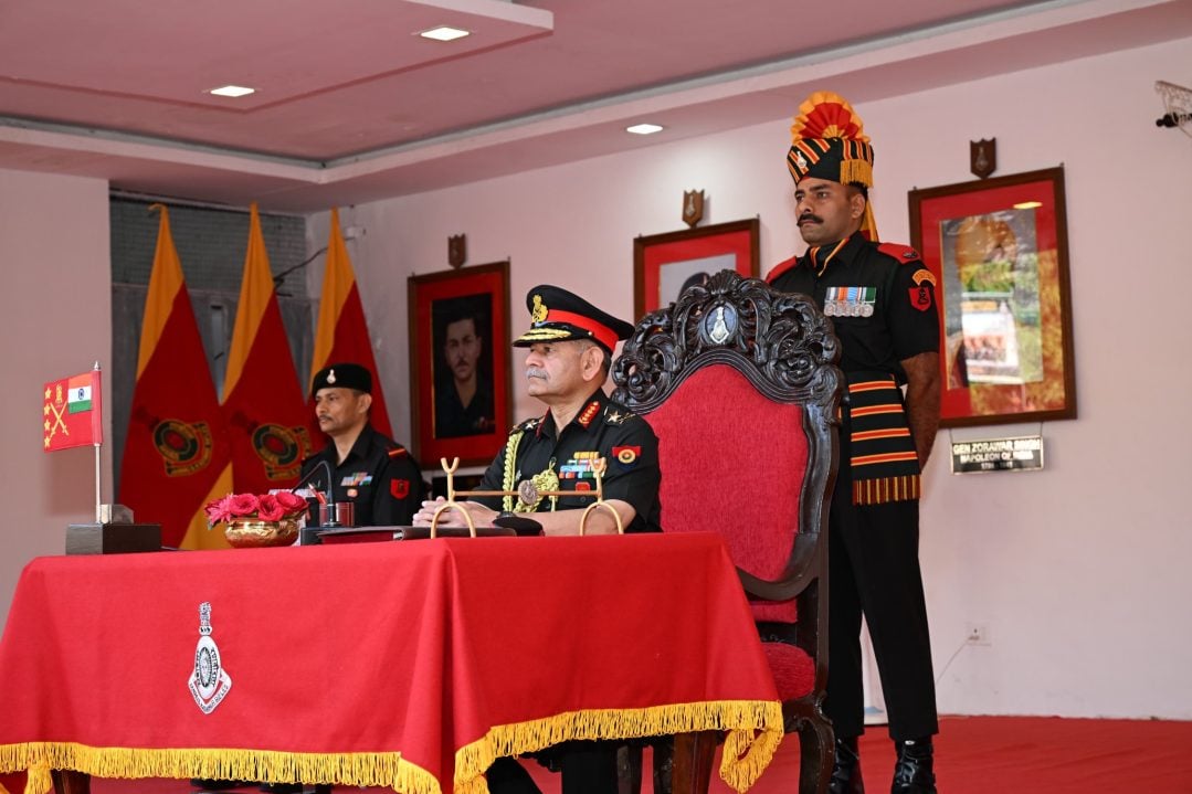 Gen Dwivedi Sitting