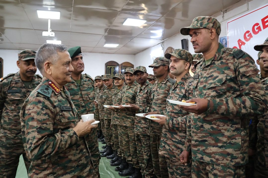 General Anil Chauhan Interacting