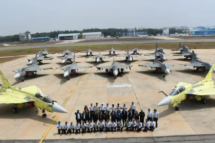 HAL Team with Tejas