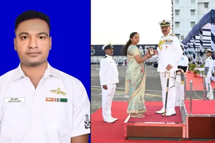 Late Deepak Kumar and His Wife