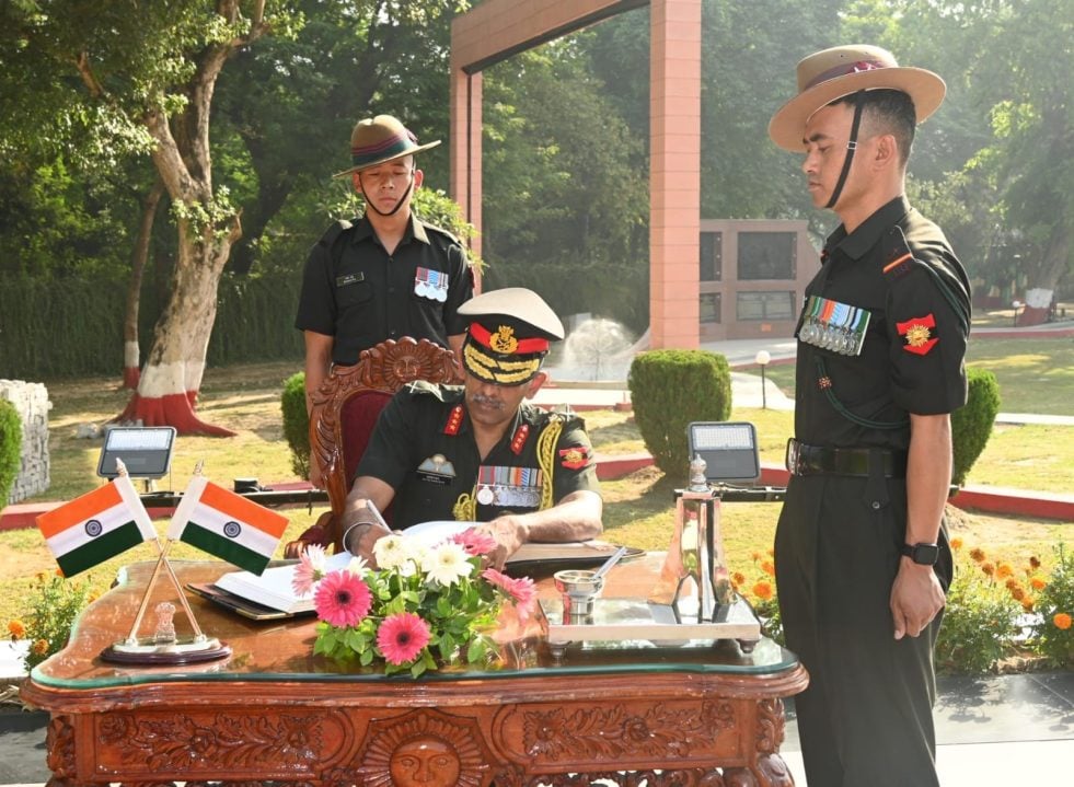 Lt Gen CJ Jayachandran Signing