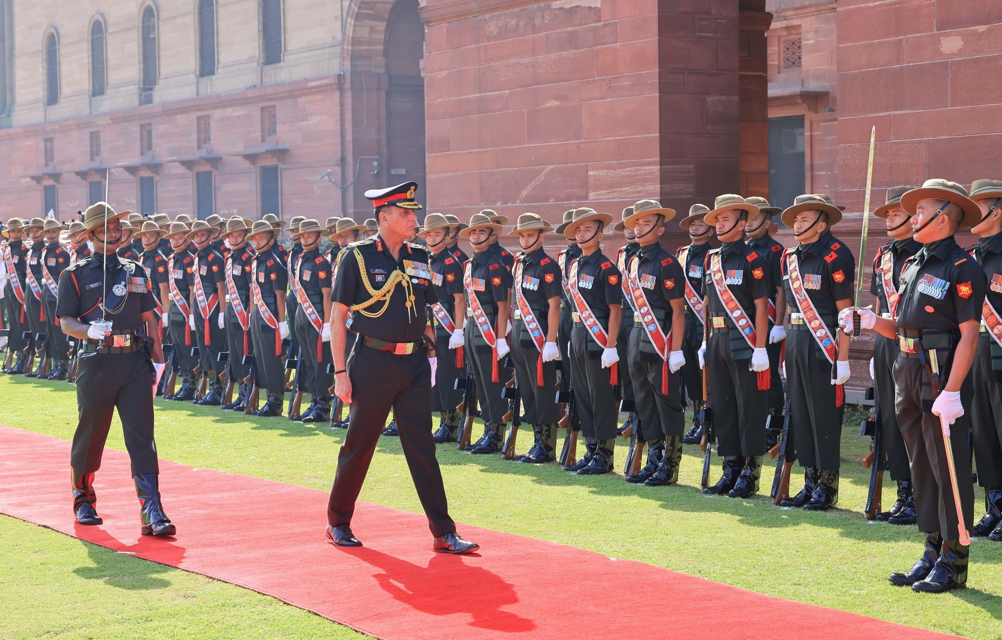 Lt Gen Dhiraj Seth at Ceremony