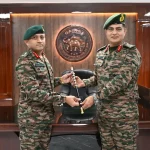 Lt Gen Gambhir Singh and Lt Gen Neeraj Shukla