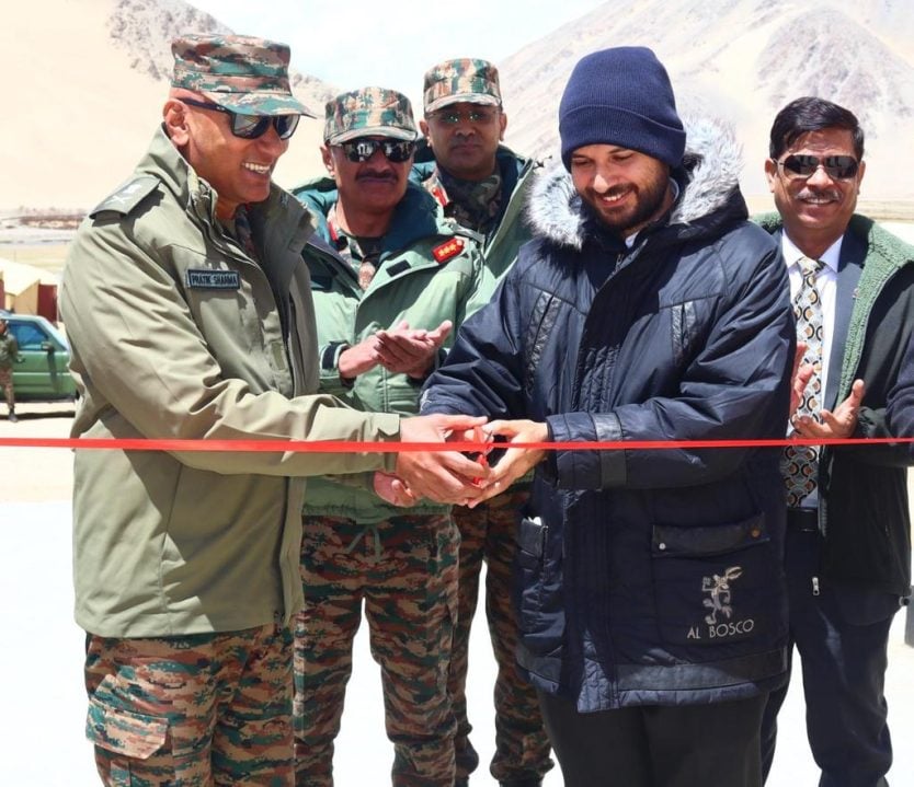 Lt Gen Pratik Sharma Inaugrating