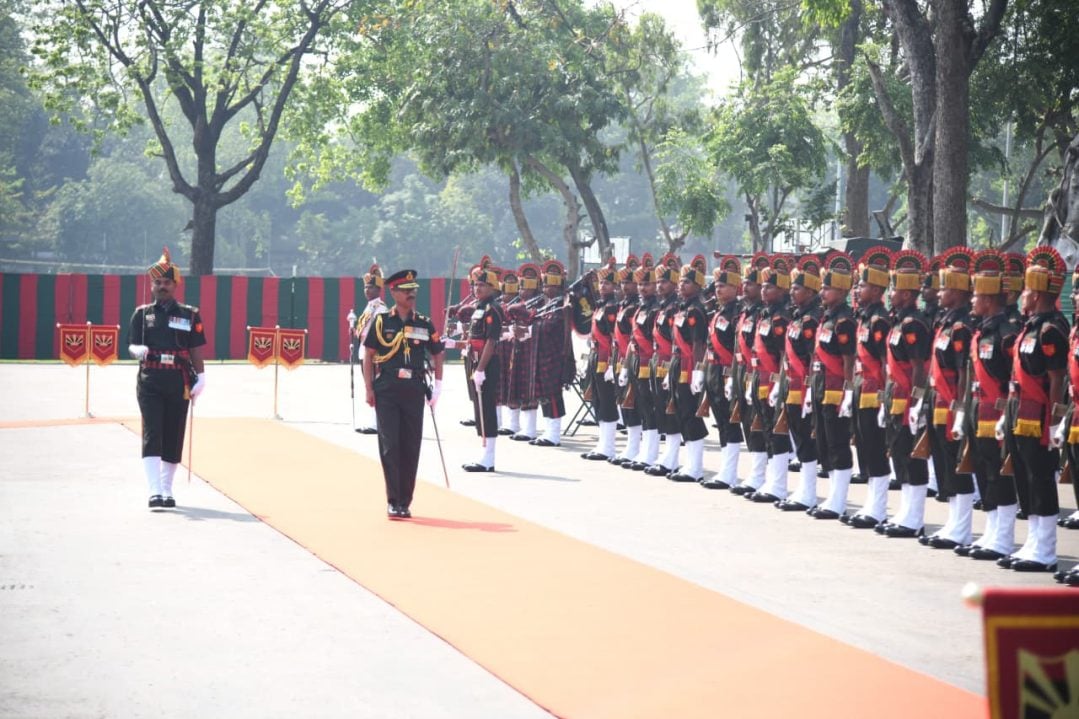 Lt Gen VMB Krishnan at Ceremony
