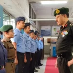 Maj Gen Bimal Monga Interacting