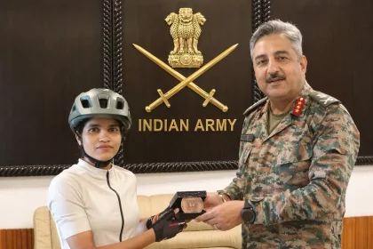 Miss Aasha Malviya Getting Award