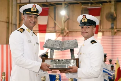 Officer Giving Award 3
