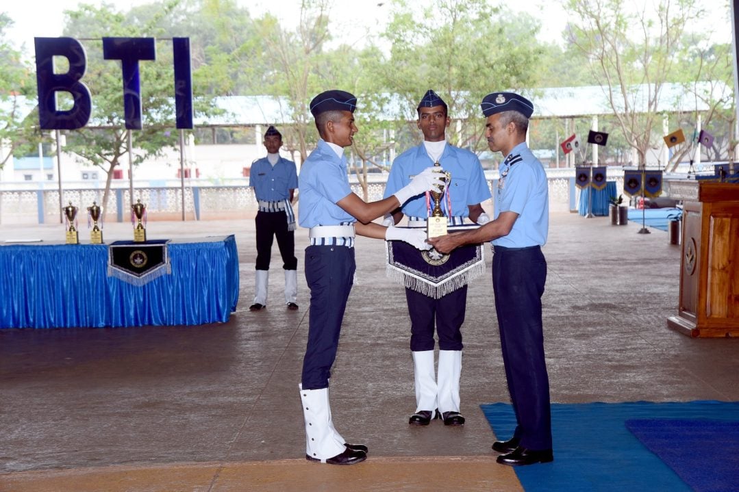 Officer Giving Trophy 1