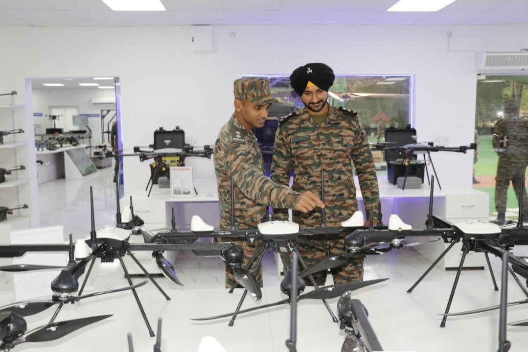 Officer Seeing Drone