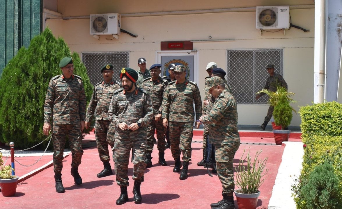 Officers Discussing 10