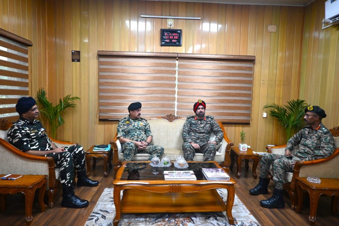 Officers Discussing 11