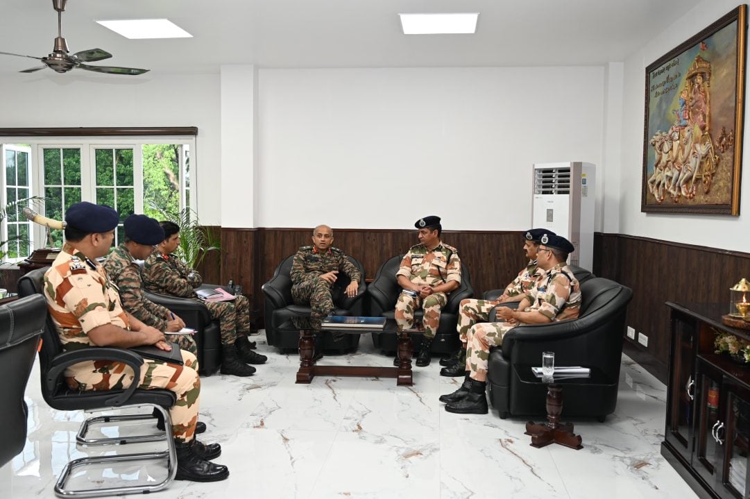 Officers Discussing 15