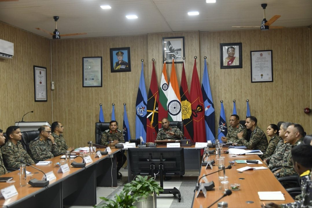 Officers Discussing 3