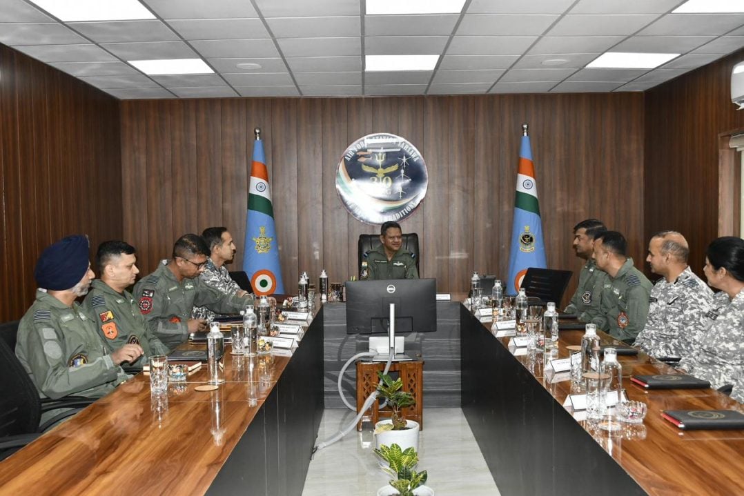 Officers Discussing 6