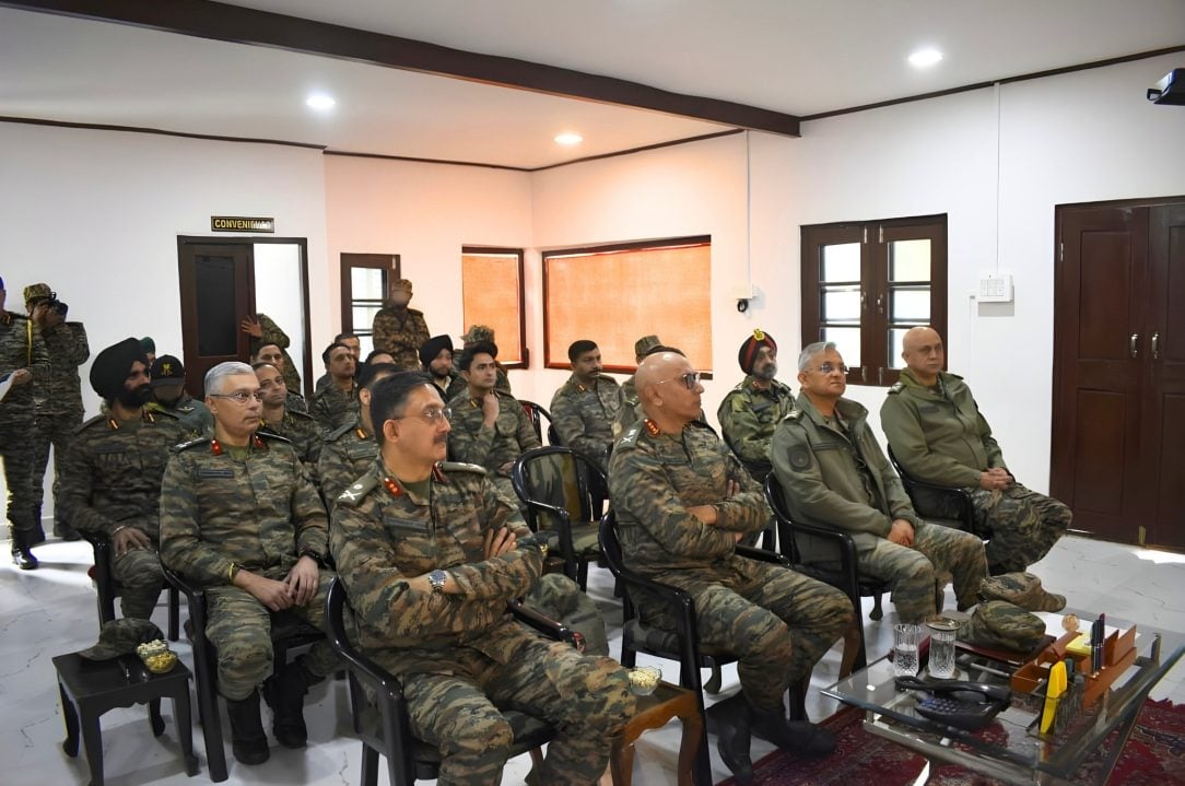 Officers Reviewing 9