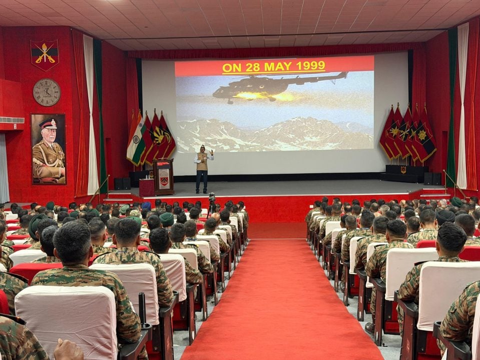 Sub Maj Hony Capt Yogendra Singh Yadav Talking