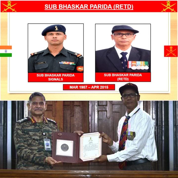 Sub Parida Getting Award