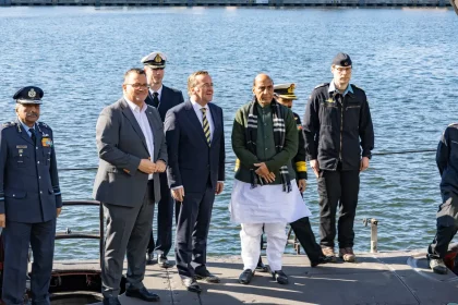 Indian Defence Minister Visits TKMS Submarine Facility in Germany, Boosting Project 75I Talks