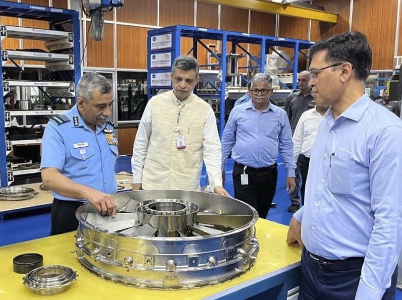 Air Marshal Ashutosh Dixit Reviewing 1