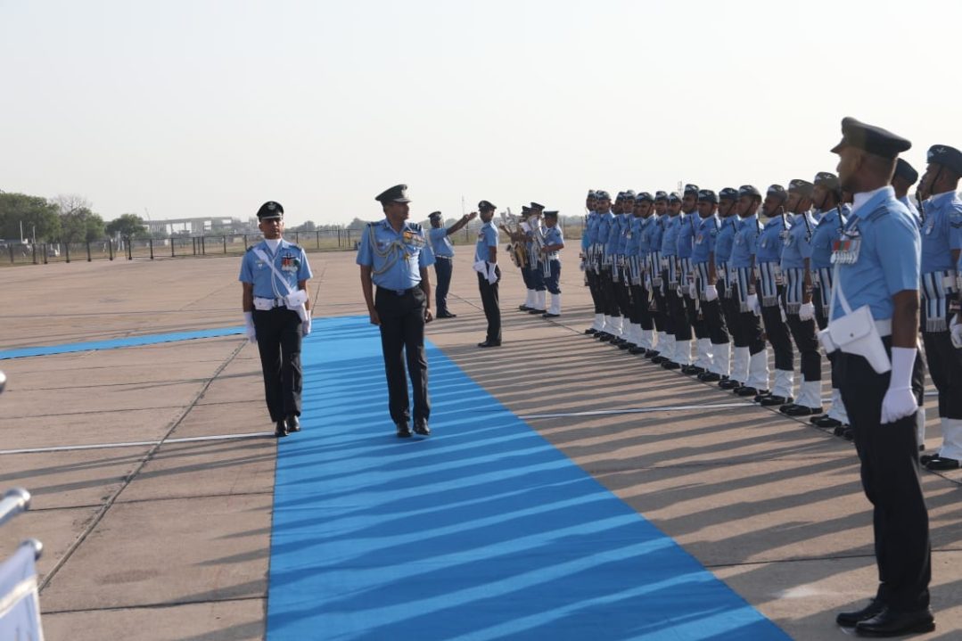 Air Marshal B Manikantan Reviewing 1