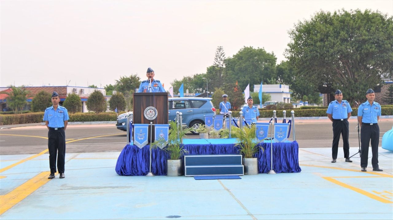 Air Marshal Manish Khanna Talking