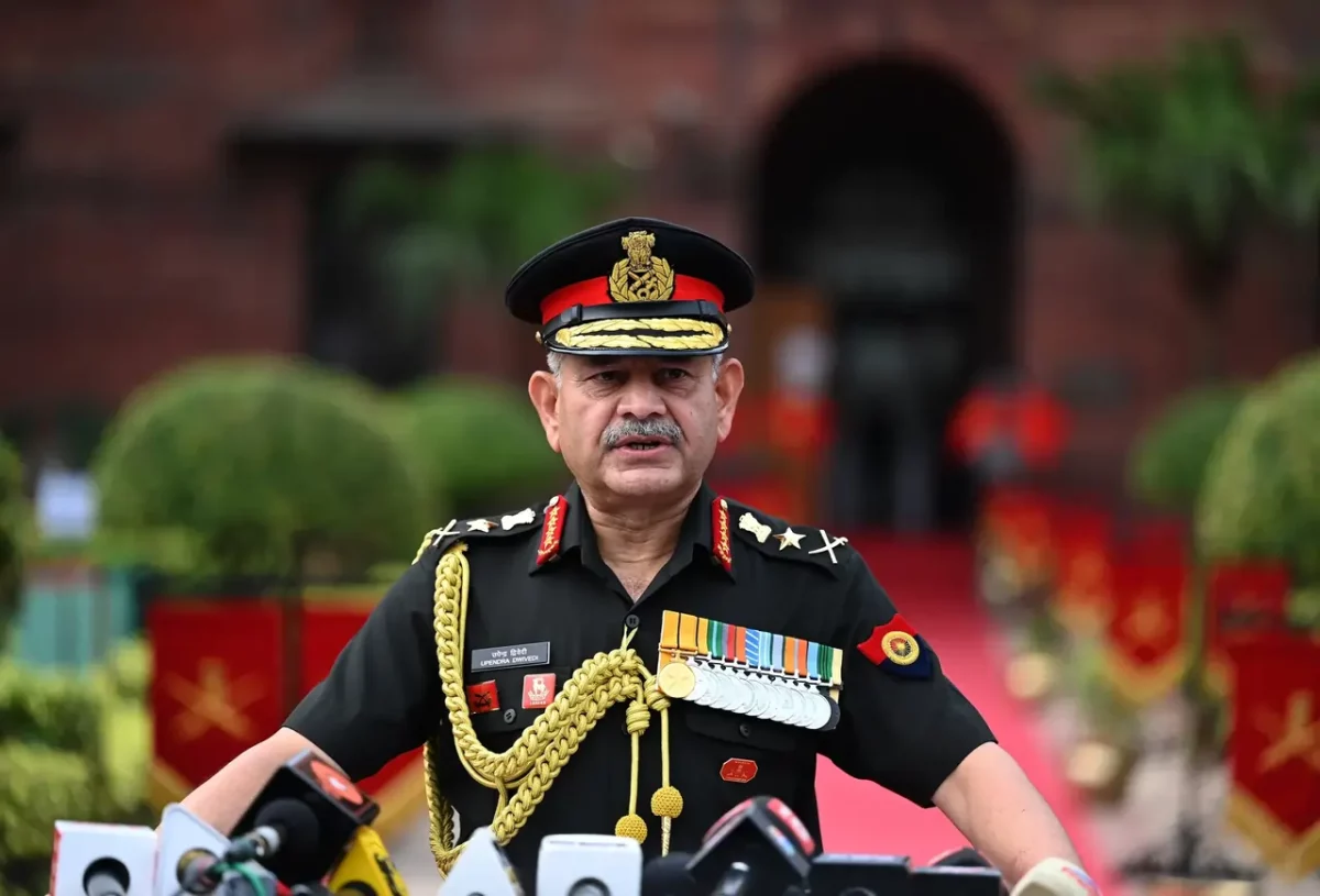 Army Chief Fined 1
