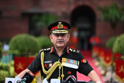 Army Chief Fined 1