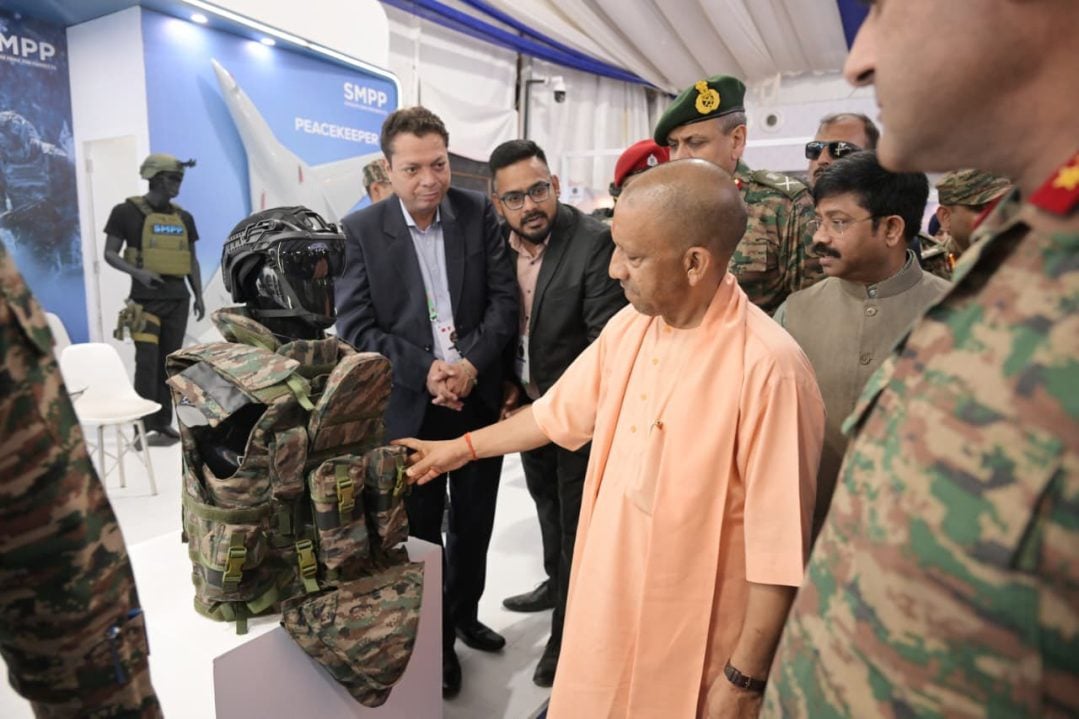 CM of UP Checking Equipment