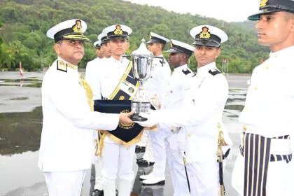 Cadet Receiving Trophy