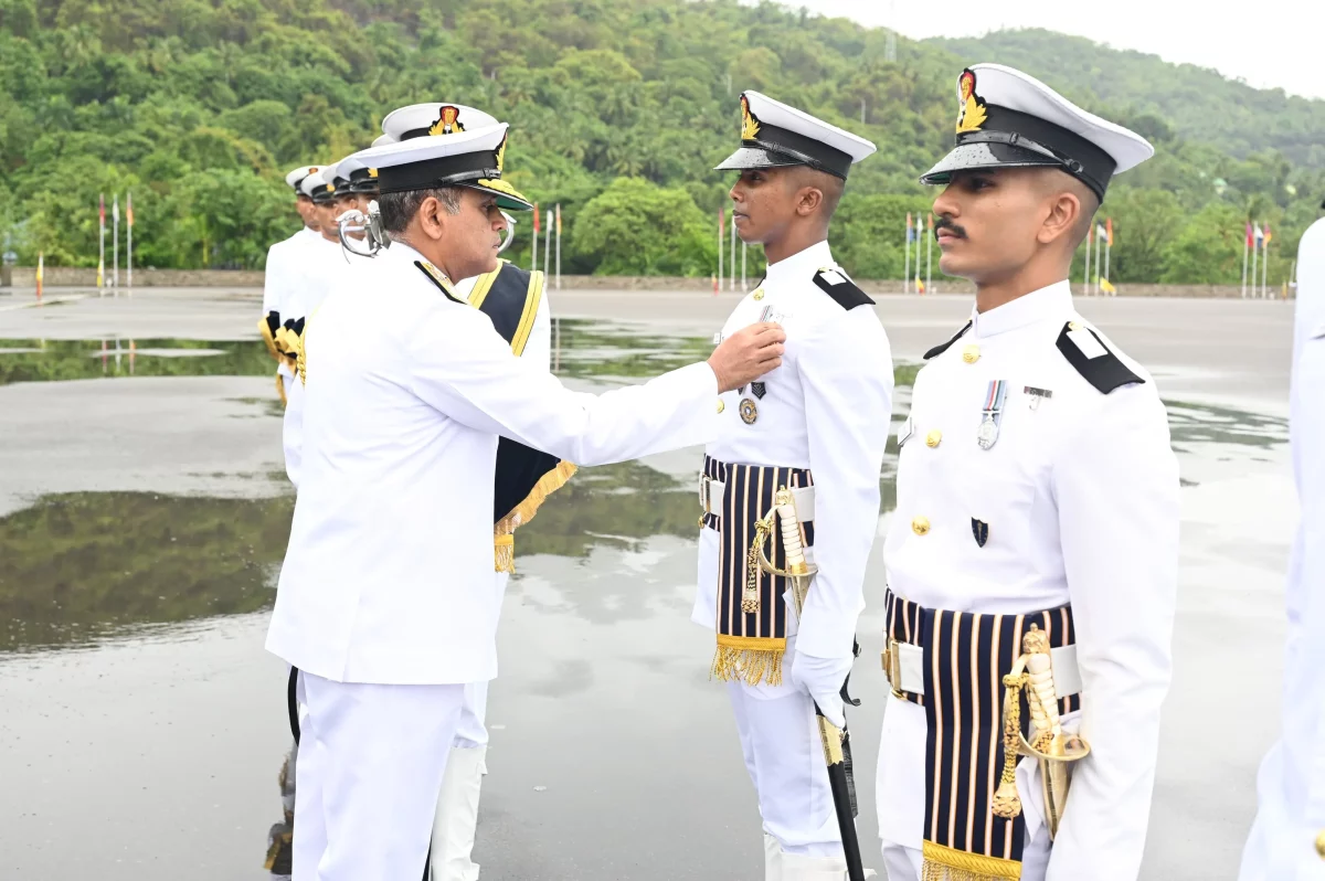 Cadets Being Commended