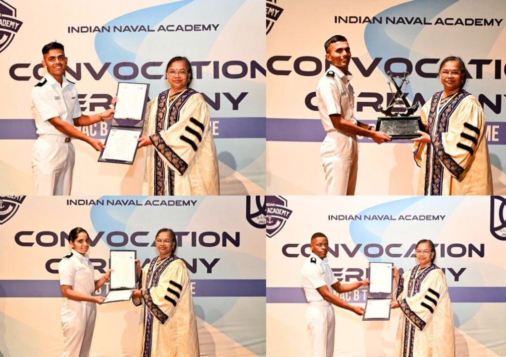 Cadets Getting Awards