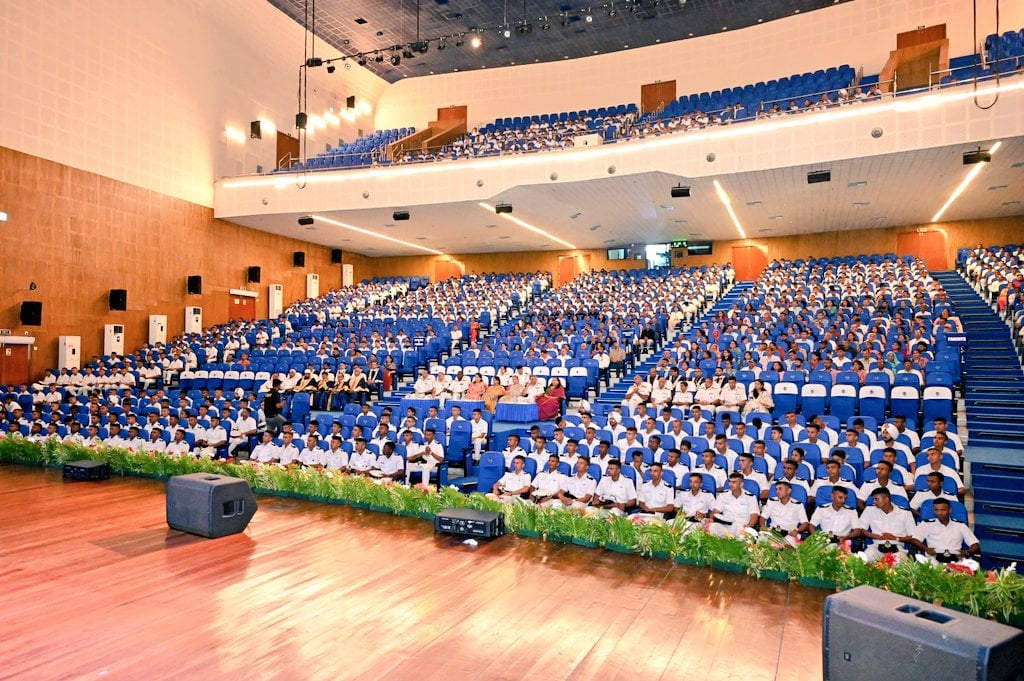 Cadets in Auditorium