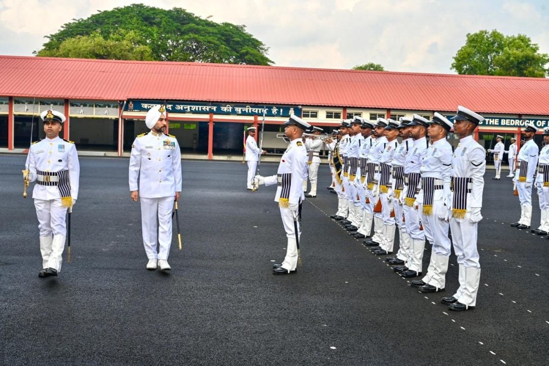 Captain Kulvinder Singh Bali at Ceremony